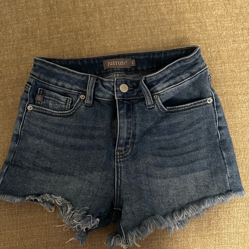 Just USA Women's Blue Denim Shorts
